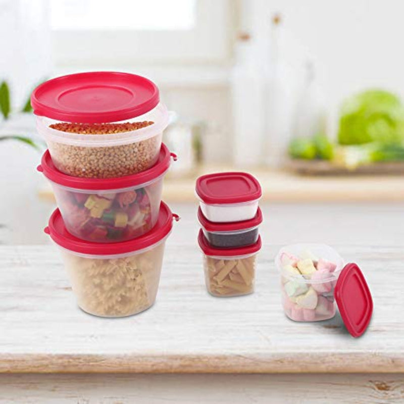 Cutting EDGE BPA-Free, Microwave Safe and Dishwasher Friendly Compact Sized Containers