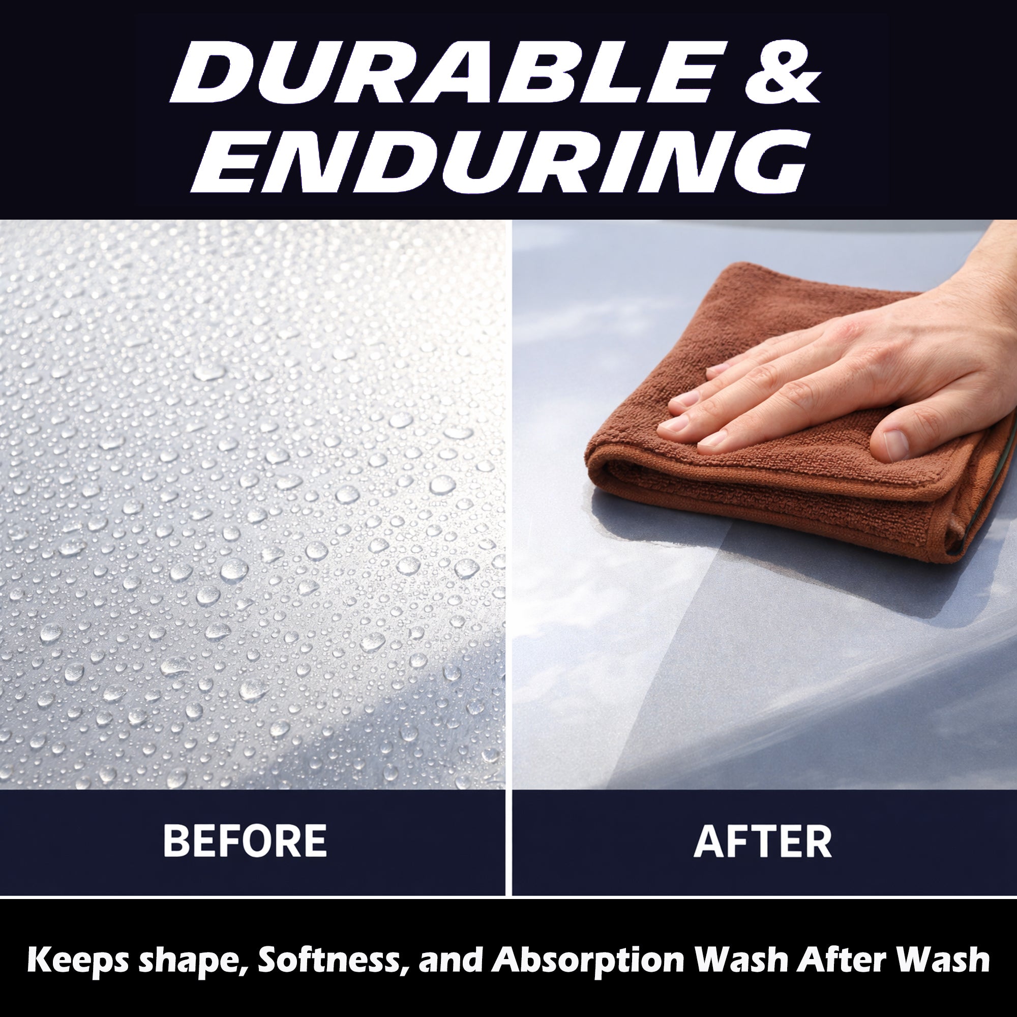 Cutting EDGE Microfiber Cleaning Cloth Thick Lint & Scratch Free Multi