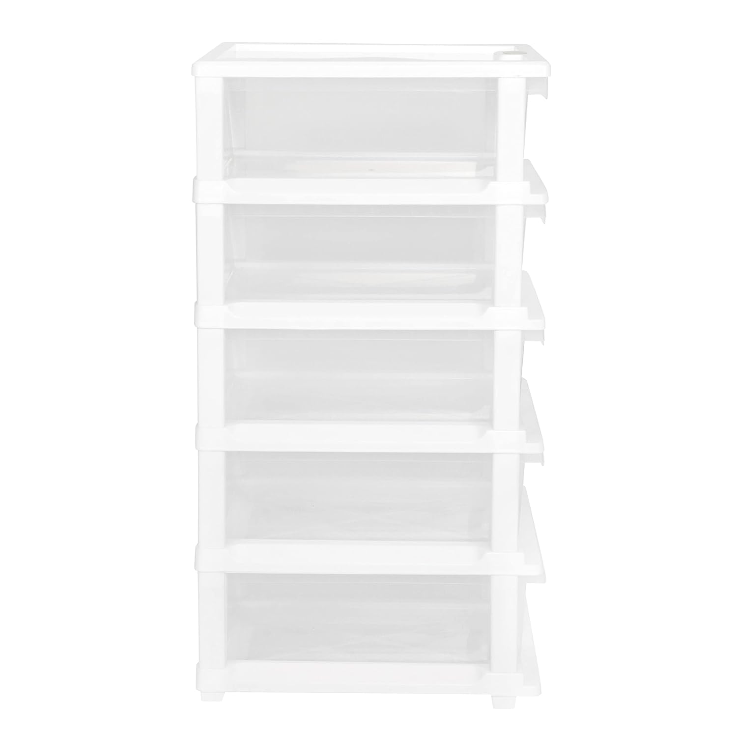 Cutting EDGE Plastic Small Modular Drawer Set For Home,Office,Hospital,Parlor,School,Doctors,Home & Kids,Product Dimension When Assembeled (Transparent,Rectangular)