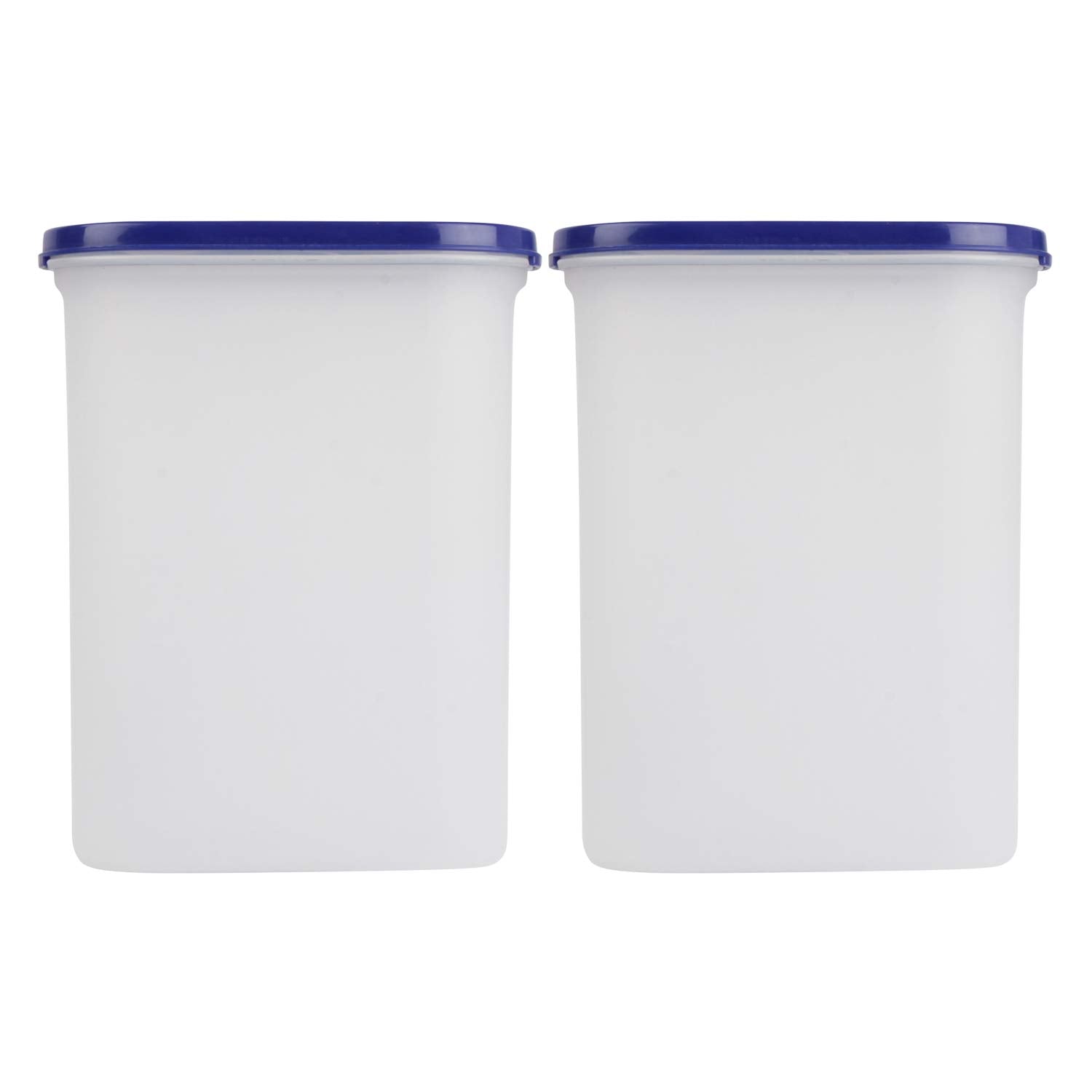 Cutting EDGE Anti Microbial Seal, Anti Bacterial Protection Storage Containers Set Oval, Modular Kitchen, for Flour, Cereals, Snacks, Stackable, BPA Free, Modular