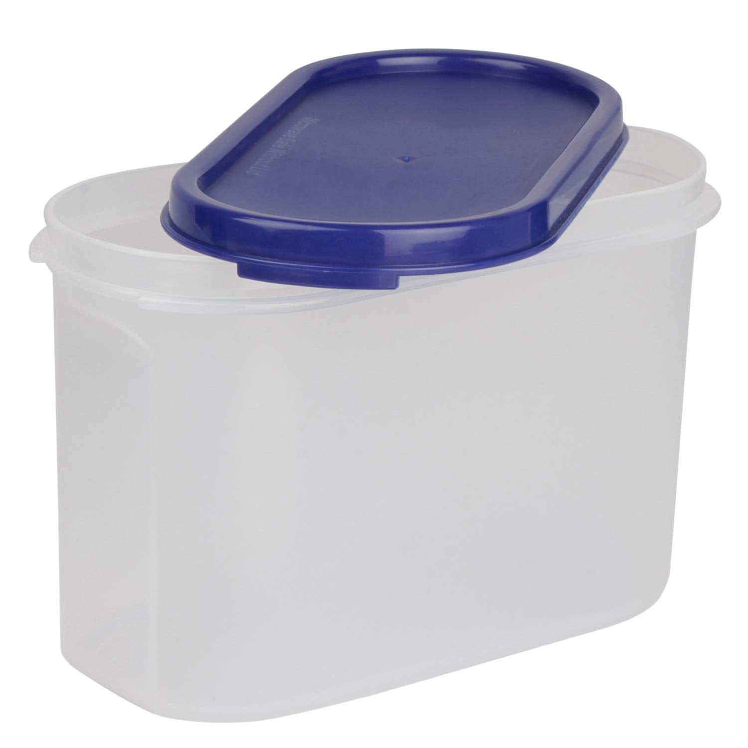 Cutting EDGE Anti Microbial Seal, Anti Bacterial Protection Storage Containers Set Oval, Modular Kitchen, for Flour, Cereals, Snacks, Stackable, BPA Free, Modular