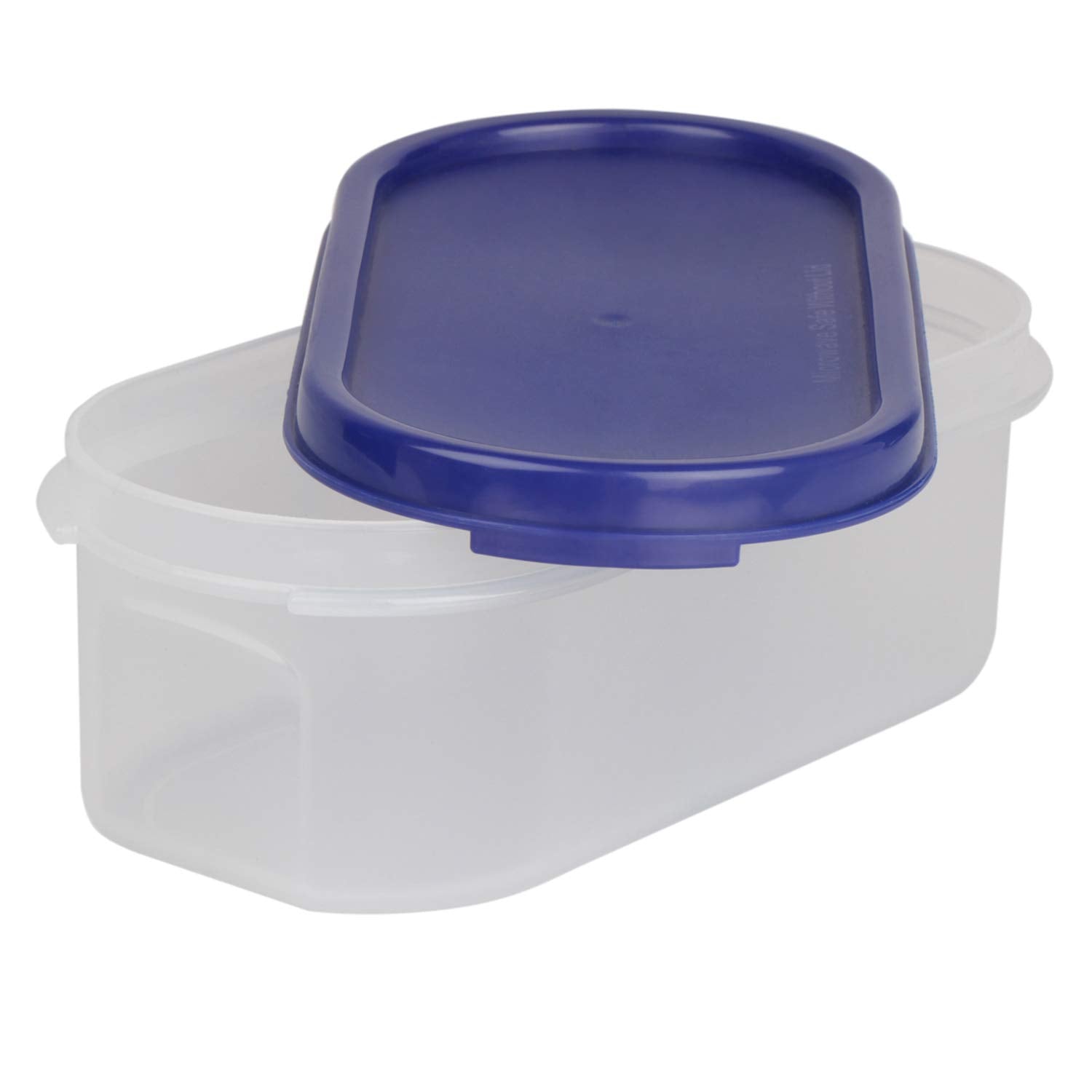Cutting EDGE Anti Microbial Seal, Anti Bacterial Protection Storage Containers Set Oval, Modular Kitchen, for Flour, Cereals, Snacks, Stackable, BPA Free, Modular