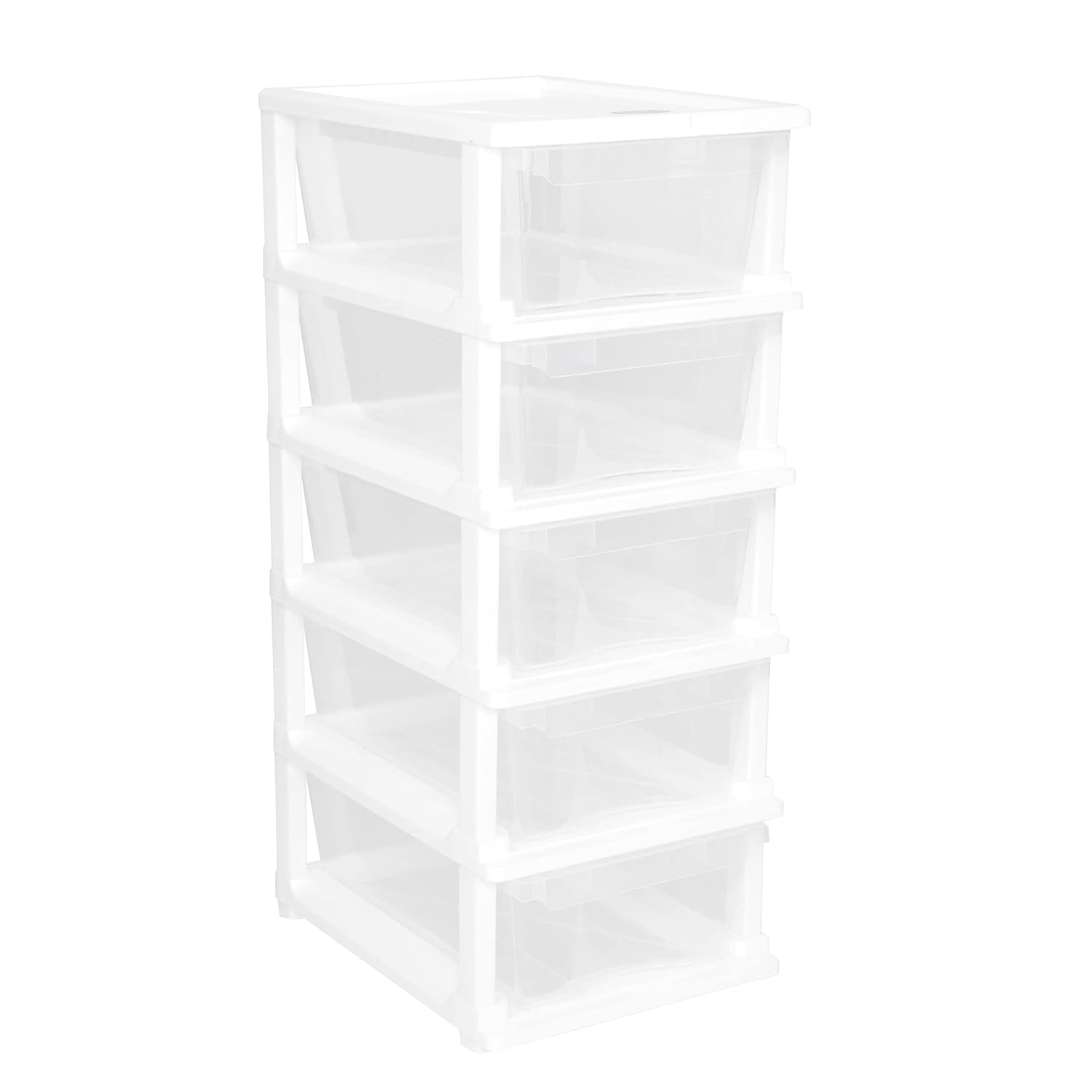 Cutting EDGE Plastic Small Modular Drawer Set For Home,Office,Hospital,Parlor,School,Doctors,Home & Kids,Product Dimension When Assembeled (Transparent,Rectangular)