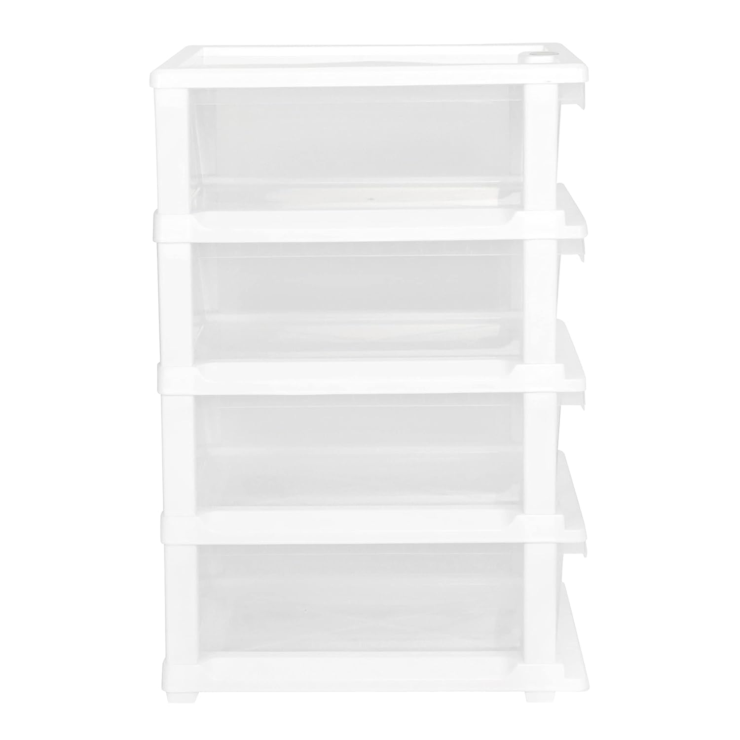 Cutting EDGE Plastic Small Modular Drawer Set For Home,Office,Hospital,Parlor,School,Doctors,Home & Kids,Product Dimension When Assembeled (Transparent,Rectangular)