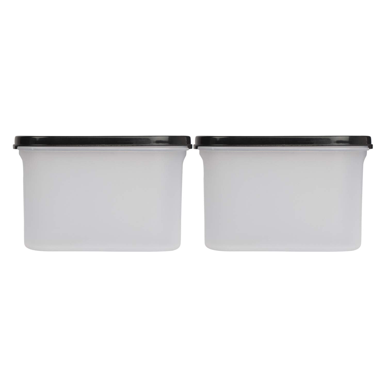 Cutting EDGE Anti Microbial Seal, Anti Bacterial Protection Storage Containers Set Oval, Modular Kitchen, for Flour, Cereals, Snacks, Stackable, BPA Free, Modular
