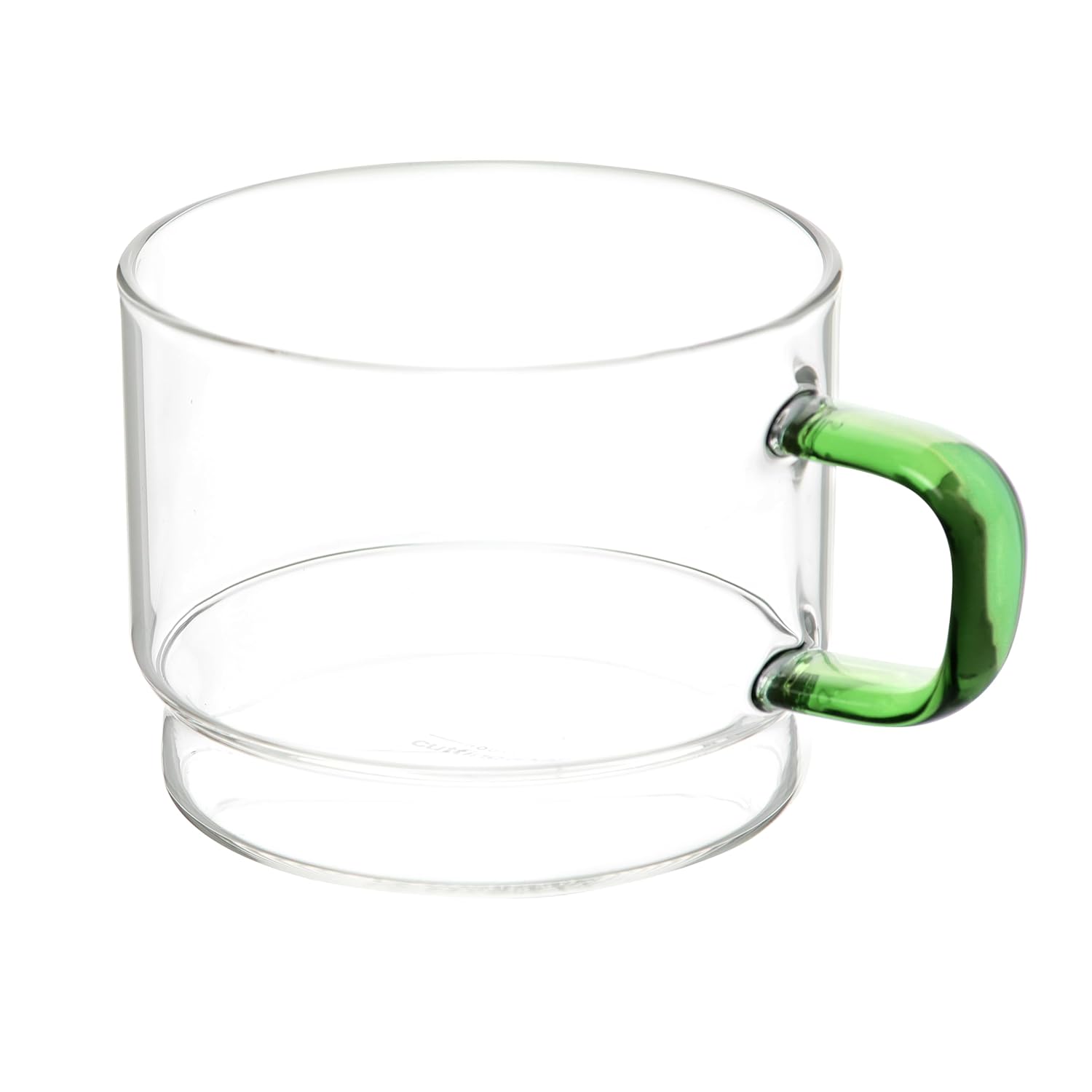 Crystal Clear, Microwave Safe for Regular Use, Serving Hot Latte Coffee, Cappuccino, Milk, Green & Black Tea