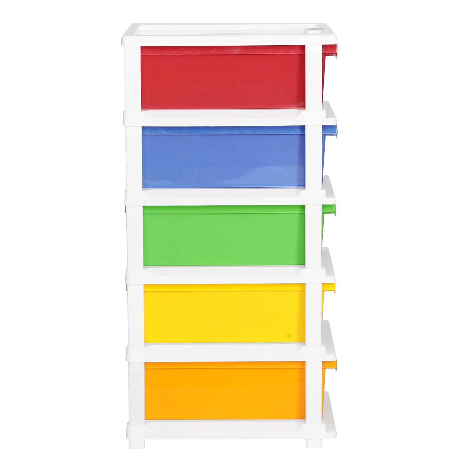 Cutting EDGE Compact Modular Plastic Drawer Set for Home, Office, Hospital, Parlor, School, Home & Kids, Product Dimension when assembled (Multicolor)