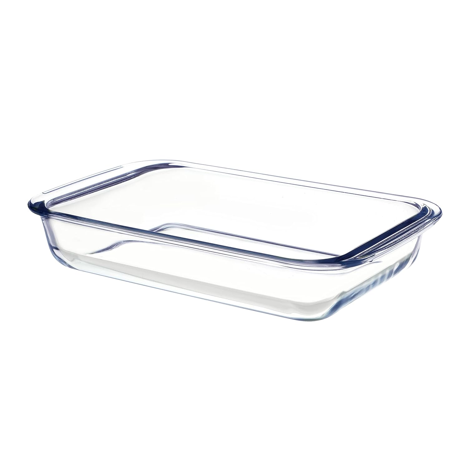 Cutting EDGE Onyx Bake and Serve Loaf Oven/Microwave Safe Glass Oval Dish (Transparent)