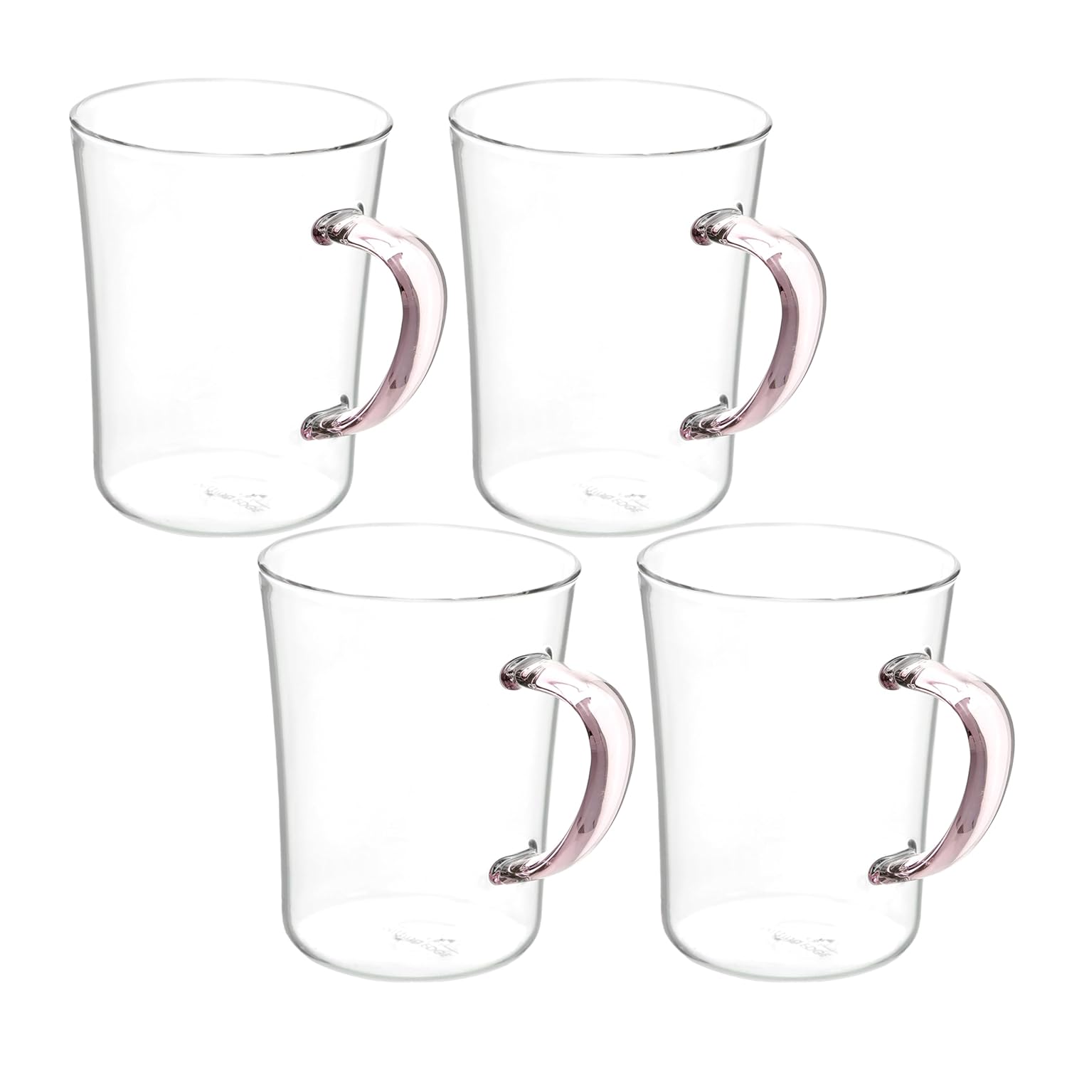 Crystal Clear, Microwave Safe for Regular Use, Serving Hot Latte Coffee, Cappuccino, Milk, Green & Black Tea