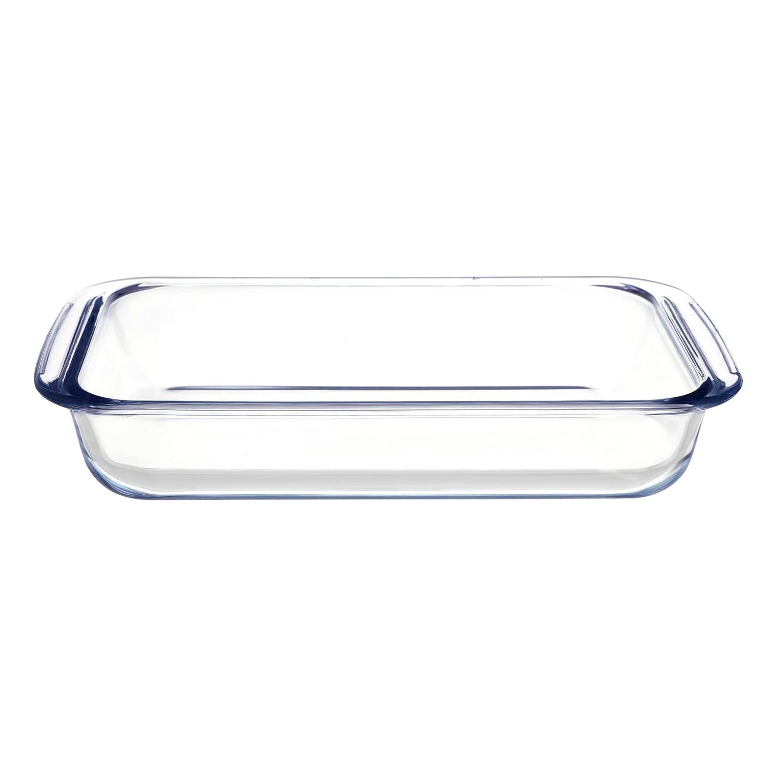 Cutting EDGE Onyx Bake and Serve Loaf Oven/Microwave Safe Glass Oval Dish (Transparent)