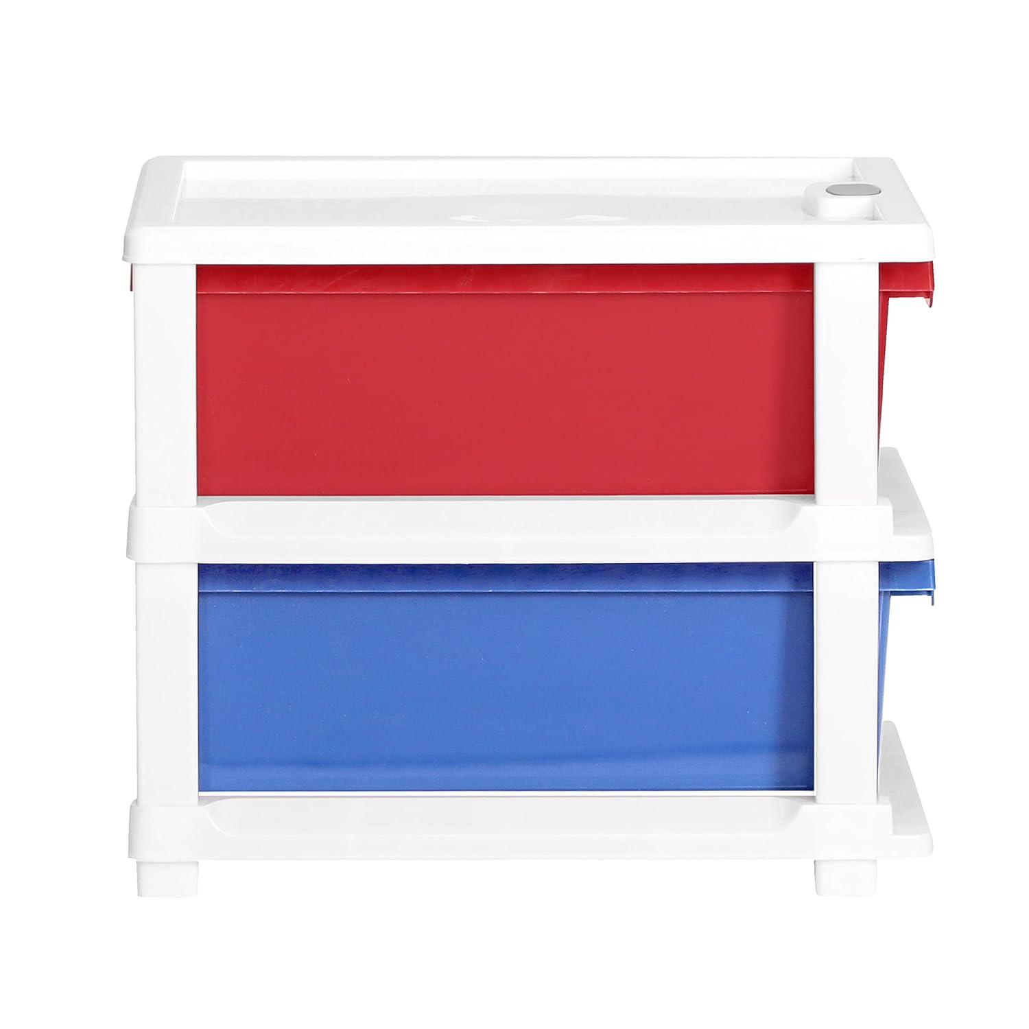 Cutting EDGE Compact Modular Plastic Drawer Set for Home, Office, Hospital, Parlor, School, Home & Kids, Product Dimension when assembled (Multicolor)