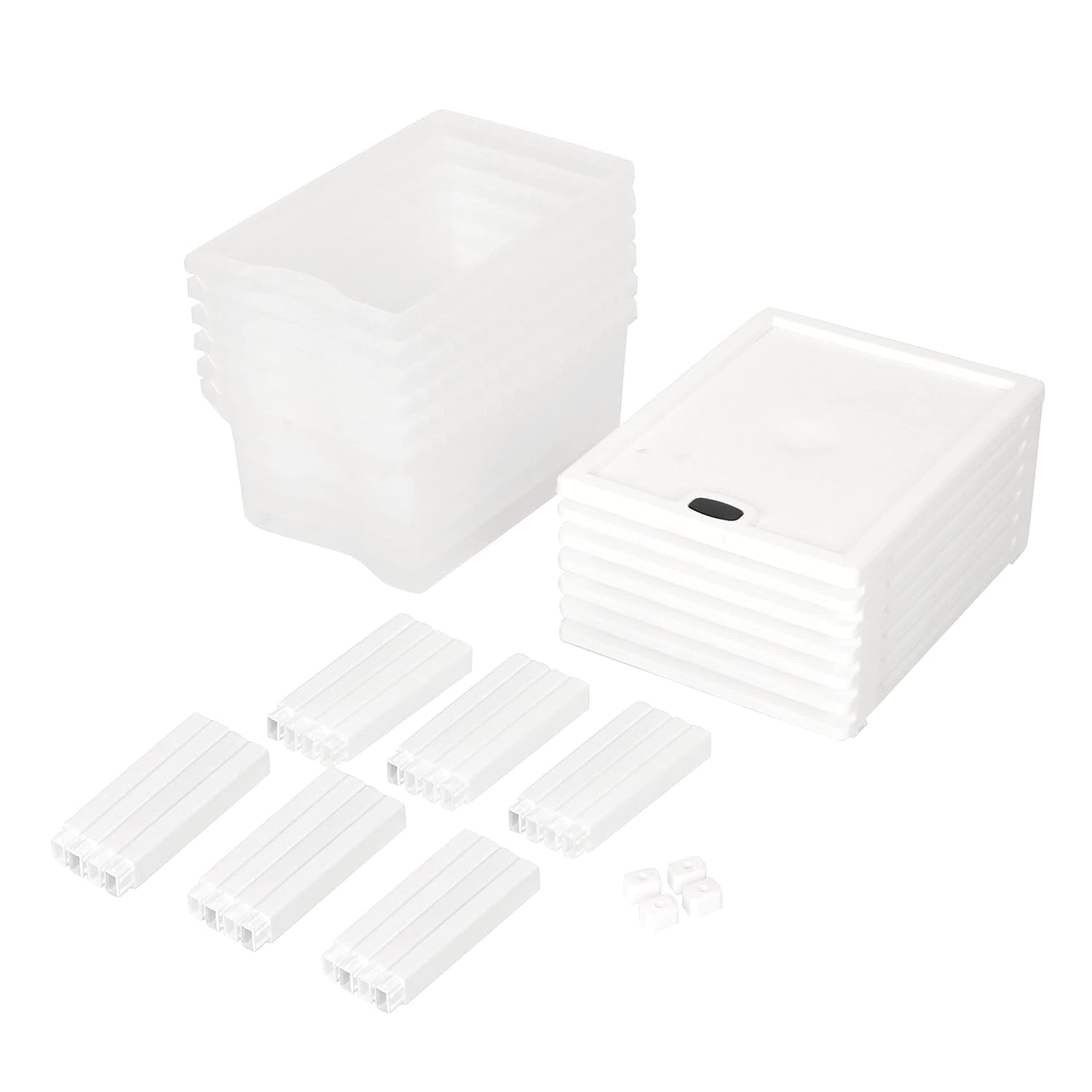 Cutting EDGE Modular Drawer Set for Home, Office, Hospital, Parlor, School, Doctors, Home and Kids, Plastic Product Dimension When assembeled