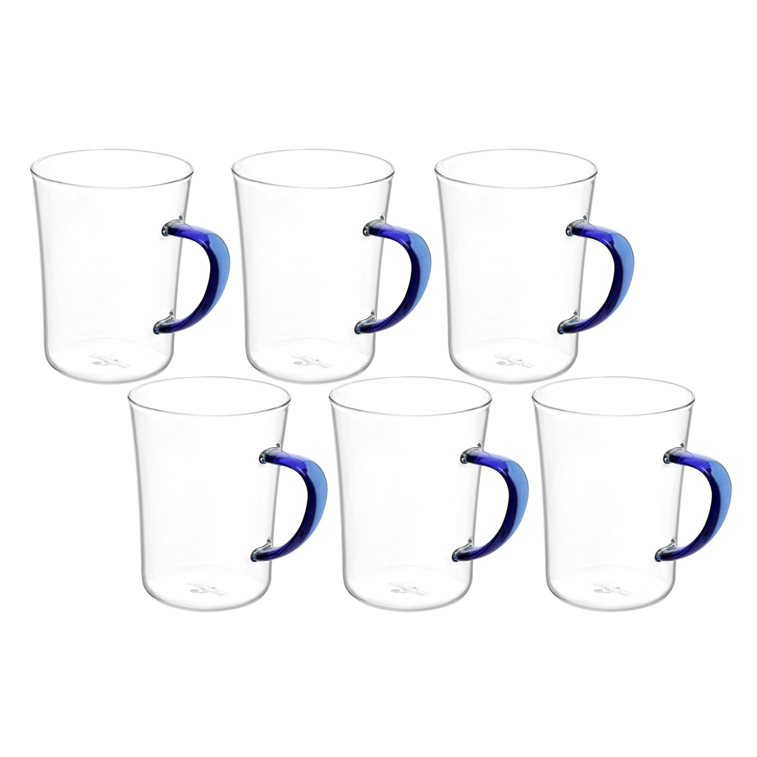 Crystal Clear, Microwave Safe for Regular Use, Serving Hot Latte Coffee, Cappuccino, Milk, Green & Black Tea