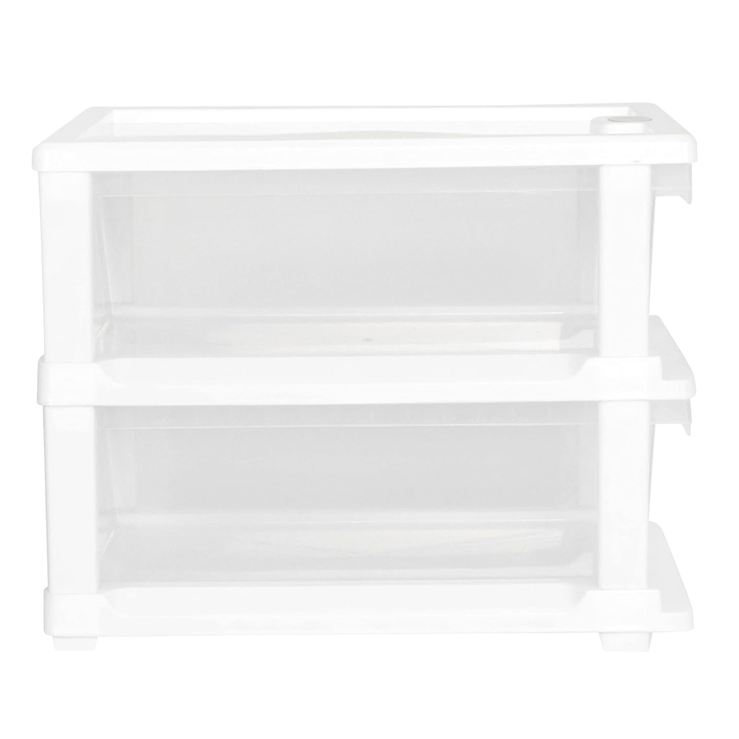 Cutting EDGE Plastic Small Modular Drawer Set For Home,Office,Hospital,Parlor,School,Doctors,Home & Kids,Product Dimension When Assembeled (Transparent,Rectangular)
