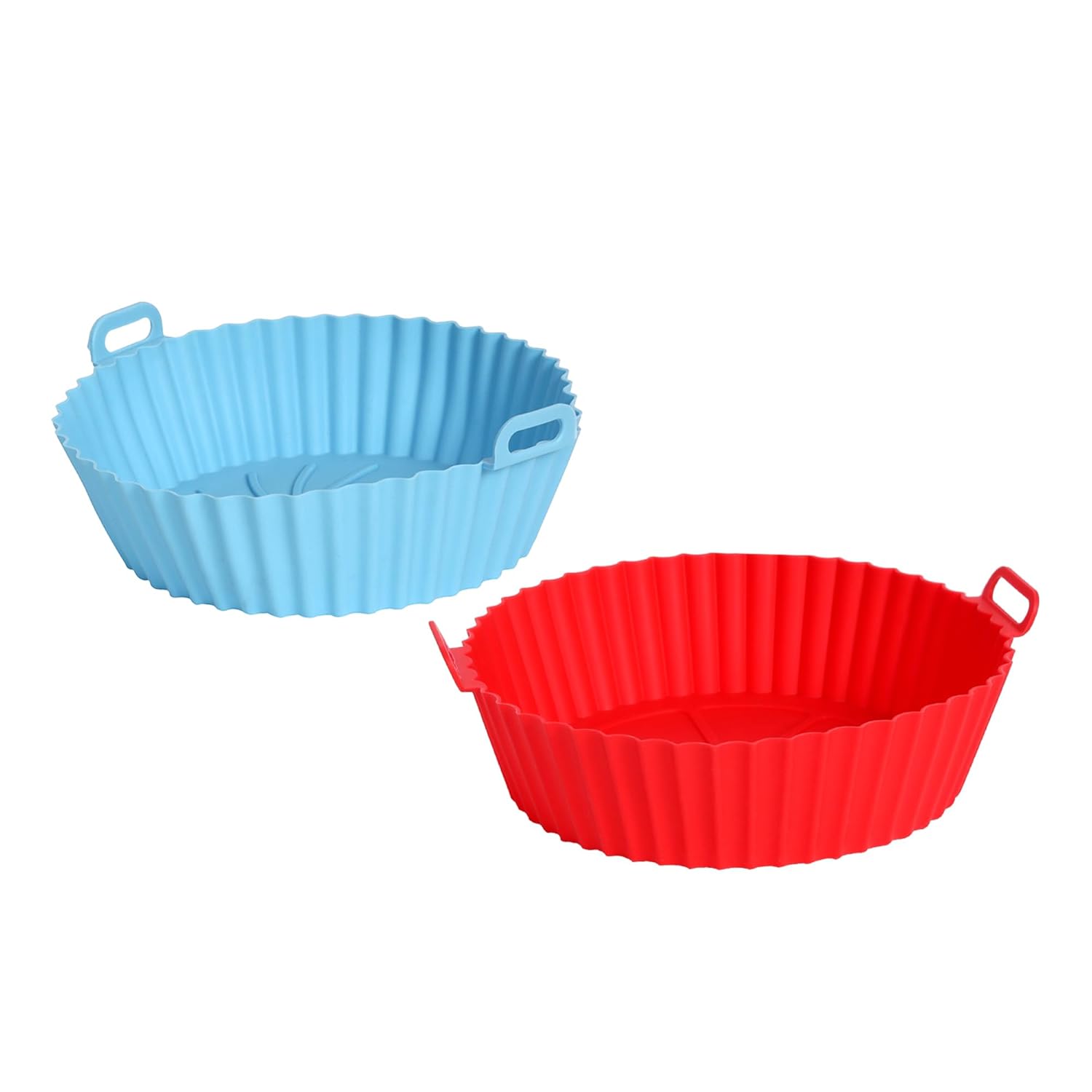 Round Liners with Ear Handles, Heat Resistant Oven Cooking Accessories (Set of 2)