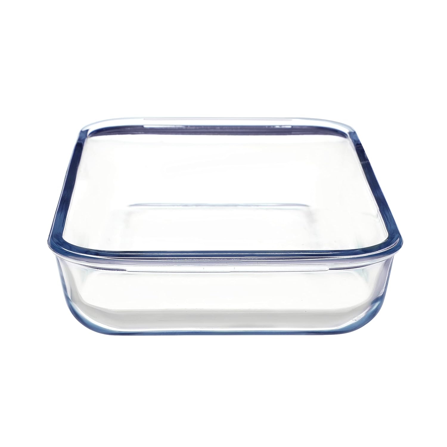 Cutting EDGE Onyx Bake and Serve Loaf Oven/Microwave Safe Glass Oval Dish (Transparent)
