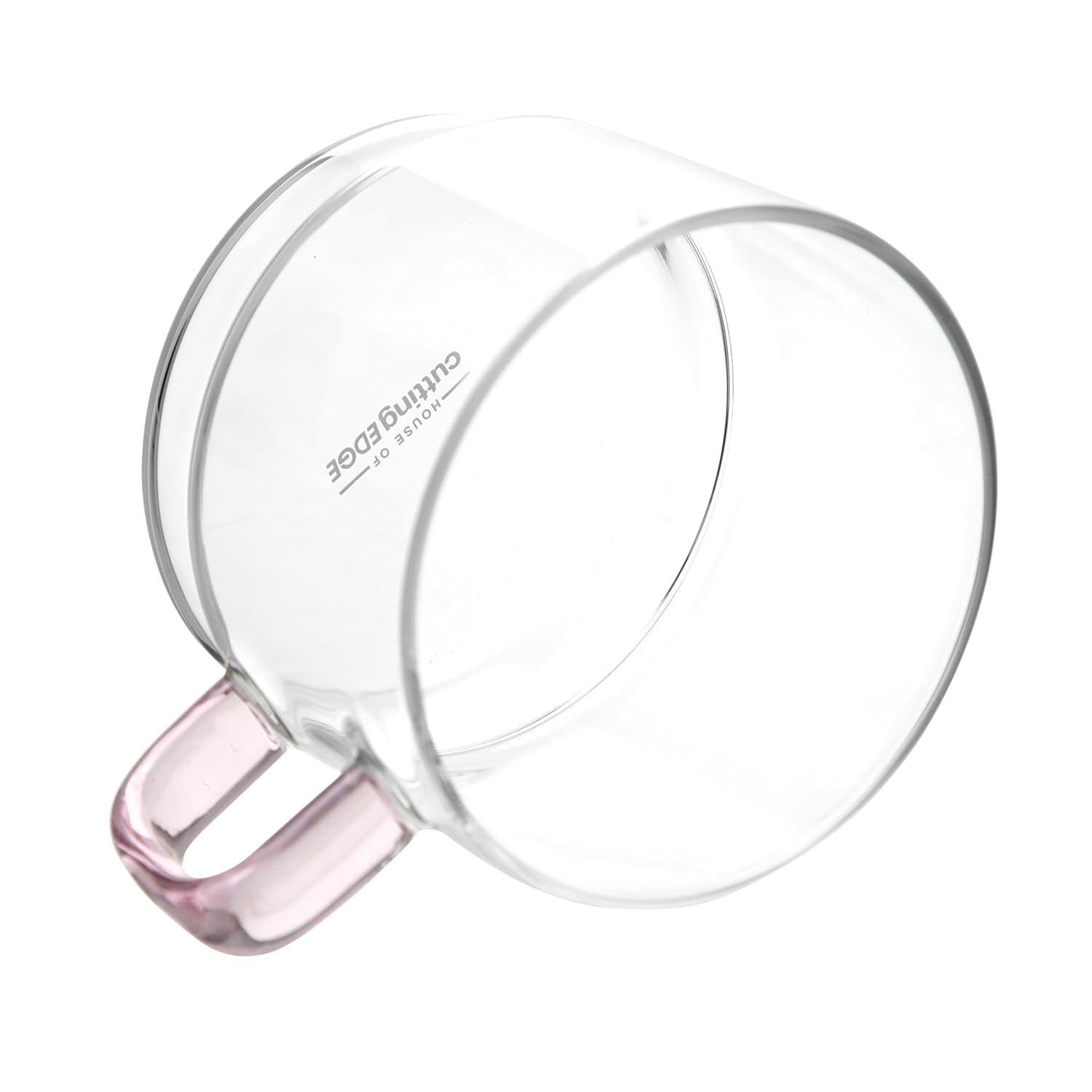 Crystal Clear, Microwave Safe for Regular Use, Serving Hot Latte Coffee, Cappuccino, Milk, Green & Black Tea