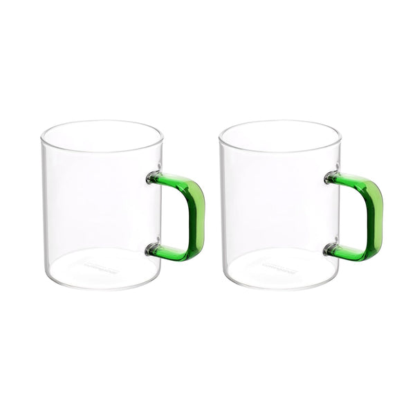 Cutting EDGE 200ml Borosilicate Glass Flexi Cup | Crystal Clear, Microwave Safe for Regular Use, Serving Hot Latte Coffee, Cappuccino, Milk, Green & Black Tea