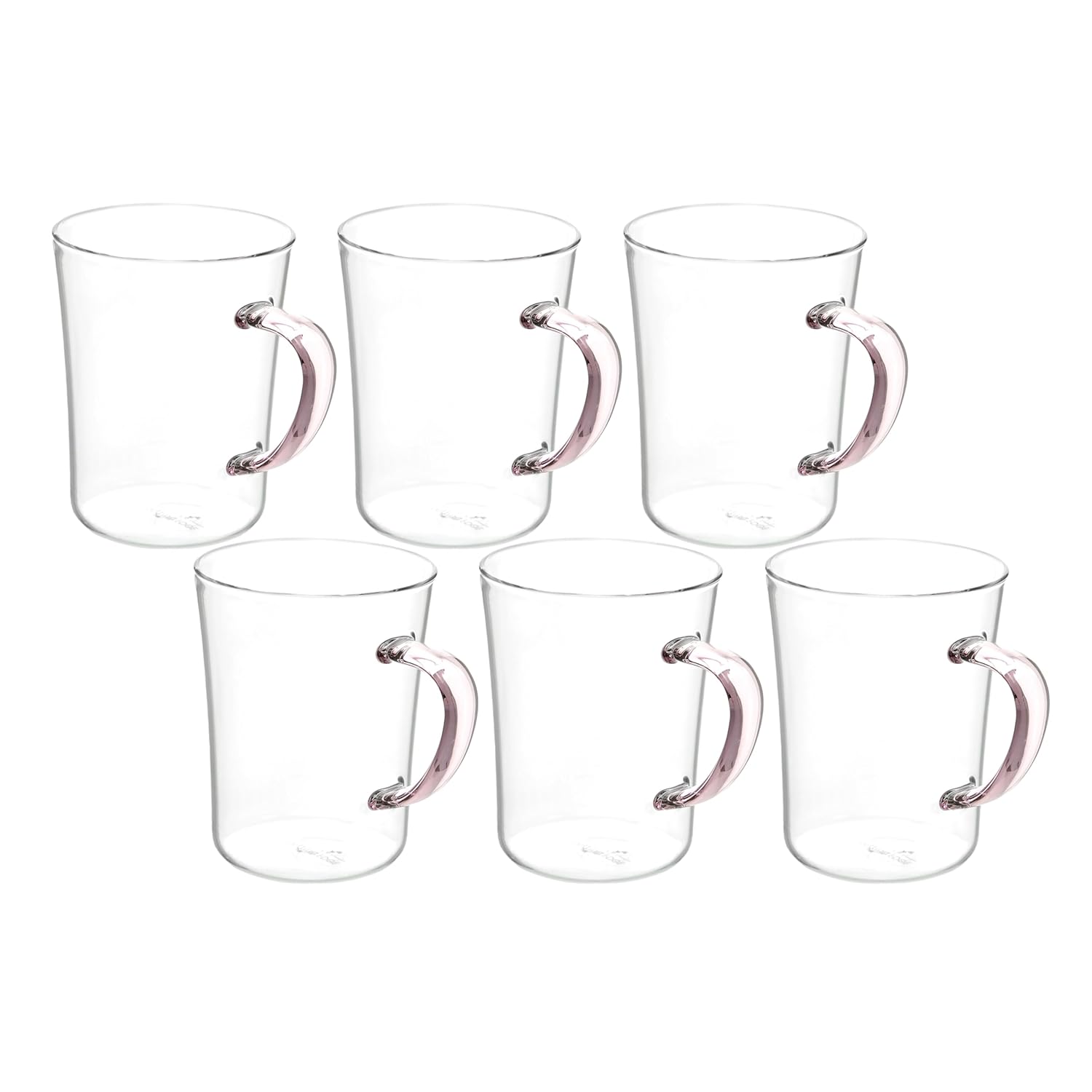 Crystal Clear, Microwave Safe for Regular Use, Serving Hot Latte Coffee, Cappuccino, Milk, Green & Black Tea
