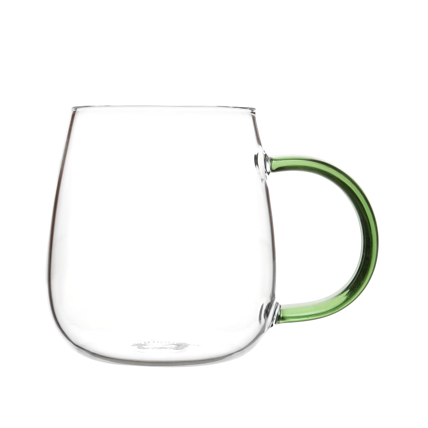 Crystal Clear, Microwave Safe for Regular Use, Serving Hot Latte Coffee, Cappuccino, Milk, Green & Black Tea