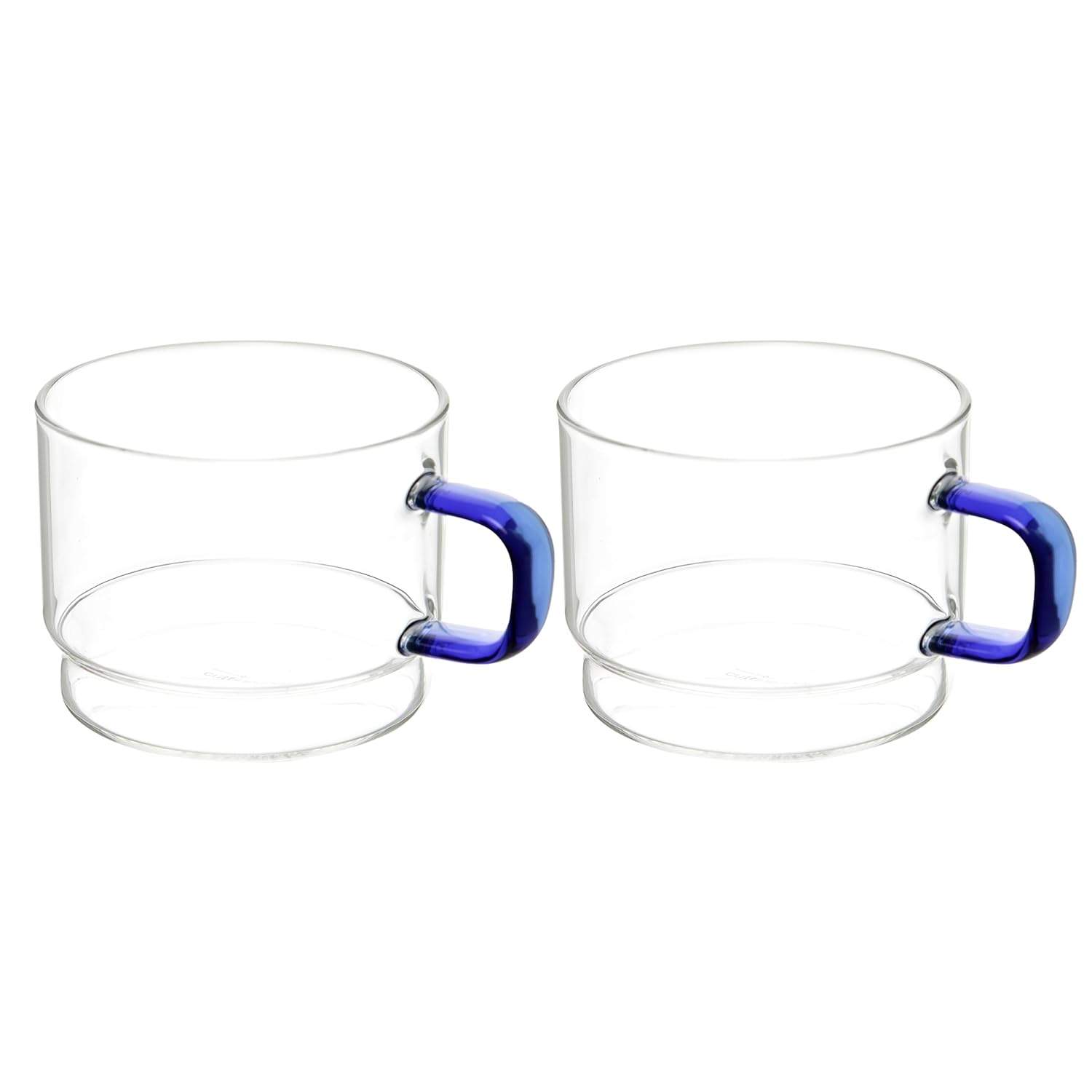 Crystal Clear, Microwave Safe for Regular Use, Serving Hot Latte Coffee, Cappuccino, Milk, Green & Black Tea