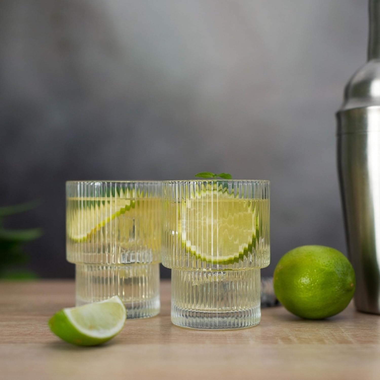 Cutting EDGE 250ml Borosilicate Glass, Crystal Clear, Microwave Safe for Regular Use, Serving Hot Latte Coffee, Cappuccino, Milk, Green & Black Tea