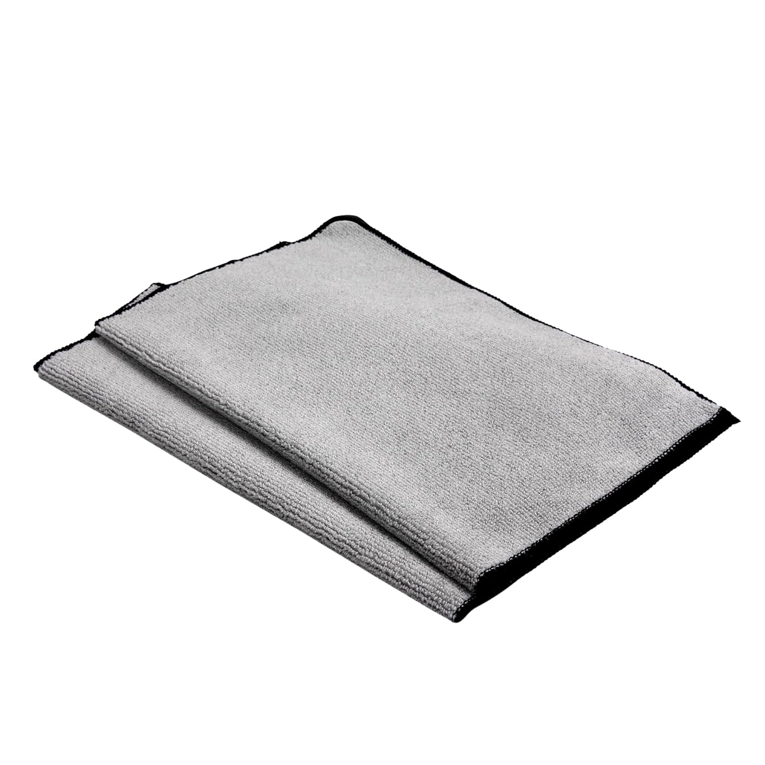 Cutting EDGE Microfiber Cleaning Cloth Thick Lint & Scratch Free Multipurpose Cloth Perfect for Home Appliances & Kitchen Cleaning Both Interior and Exterior (Set of 2, Grey Color)