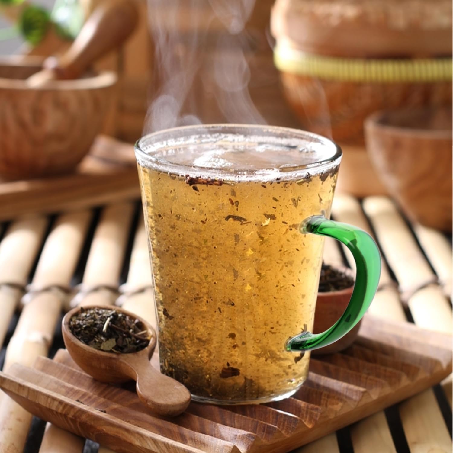 Crystal Clear, Microwave Safe for Regular Use, Serving Hot Latte Coffee, Cappuccino, Milk, Green & Black Tea