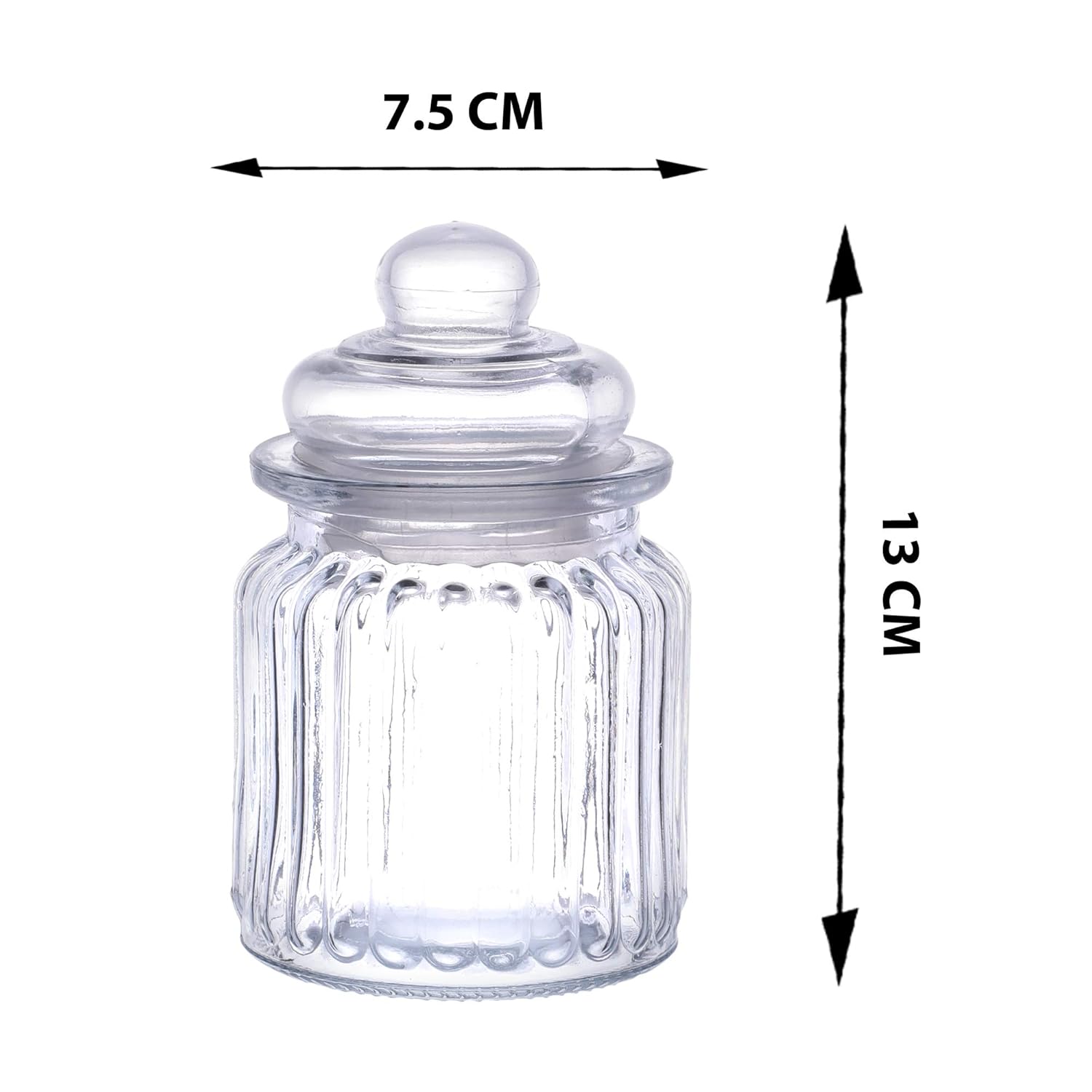 Clear Container for Dining Table, Kitchen, Aachar Pickle, Sweets, Chutney, Dry Fruits, Grocery