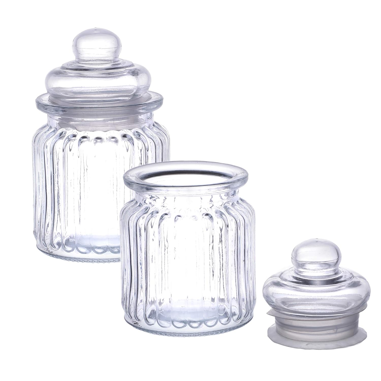 Clear Container for Dining Table, Kitchen, Aachar Pickle, Sweets, Chutney, Dry Fruits, Grocery