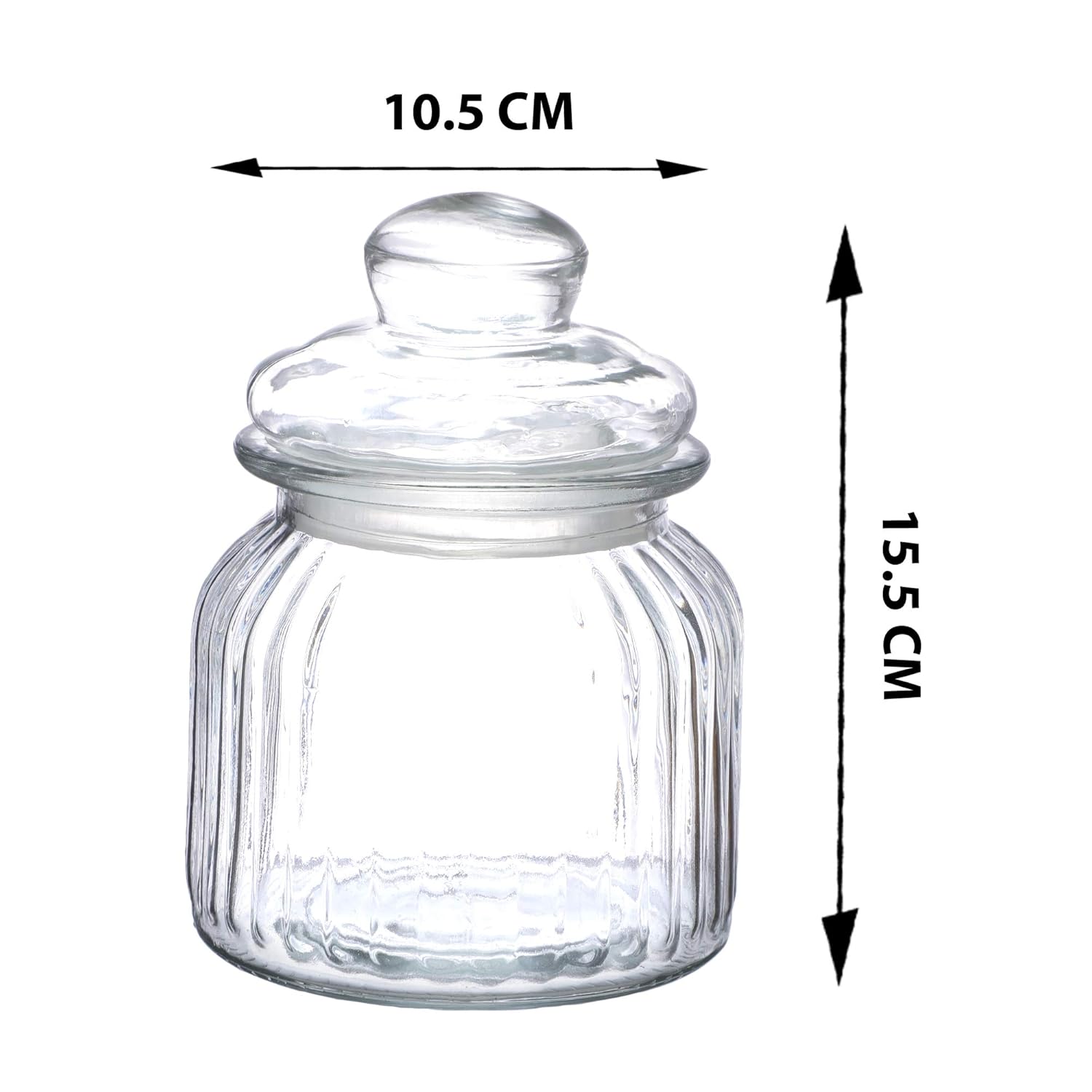 Clear Container for Dining Table, Kitchen, Aachar Pickle, Sweets, Chutney, Dry Fruits, Grocery