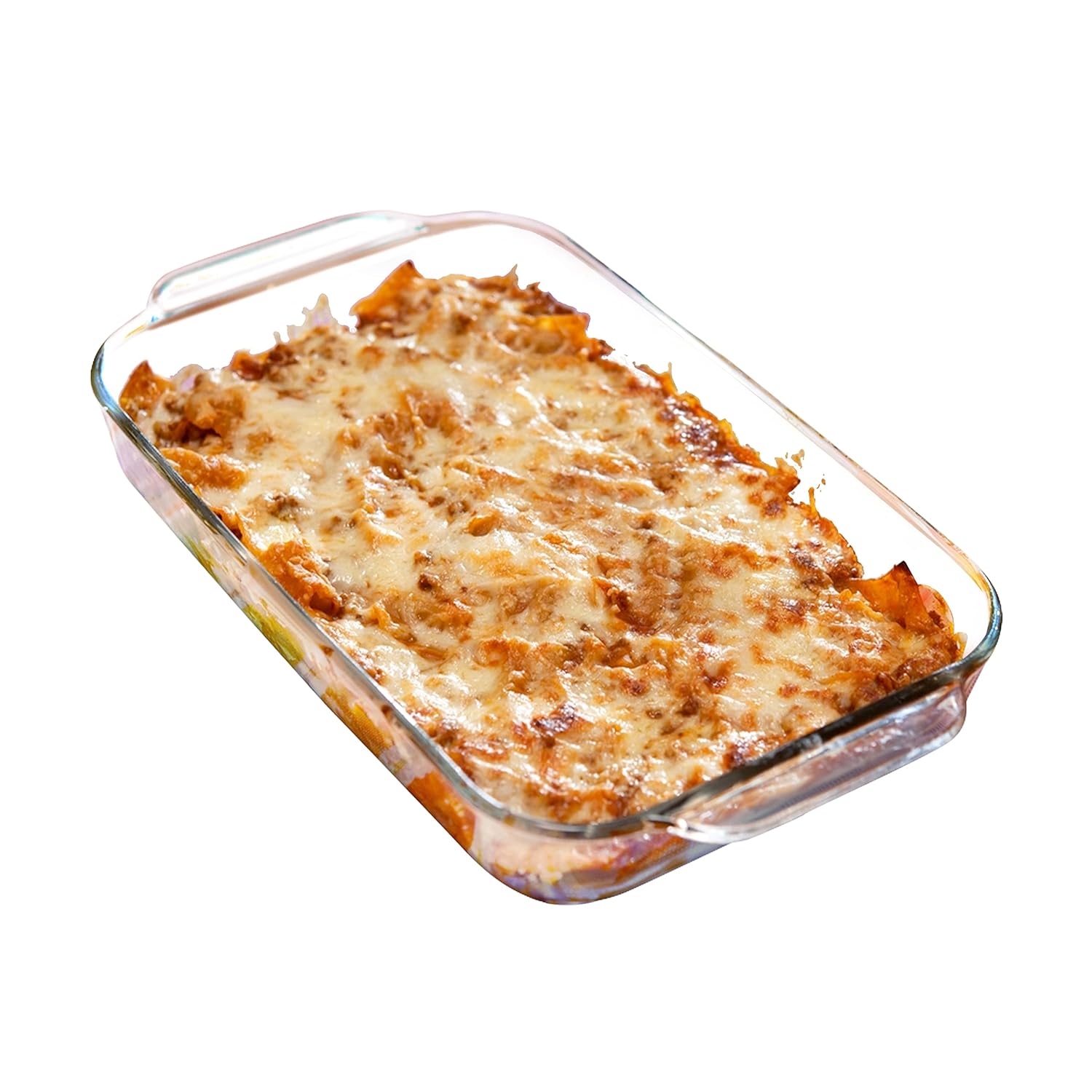 Cutting EDGE Onyx Bake and Serve Loaf Oven/Microwave Safe Glass Oval Dish (Transparent)