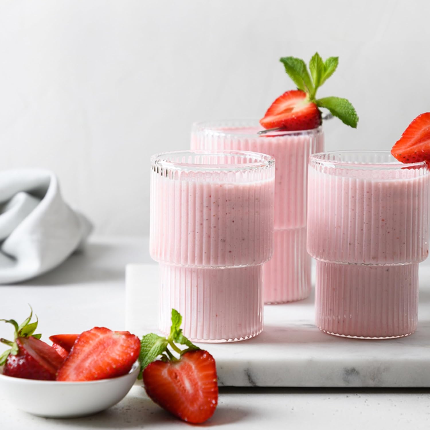 Cutting EDGE 250ml Borosilicate Glass, Crystal Clear, Microwave Safe for Regular Use, Serving Hot Latte Coffee, Cappuccino, Milk, Green & Black Tea