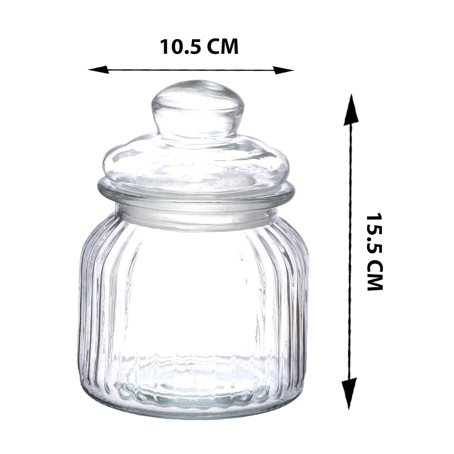 Clear Container for Dining Table, Kitchen, Aachar Pickle, Sweets, Chutney, Dry Fruits, Grocery