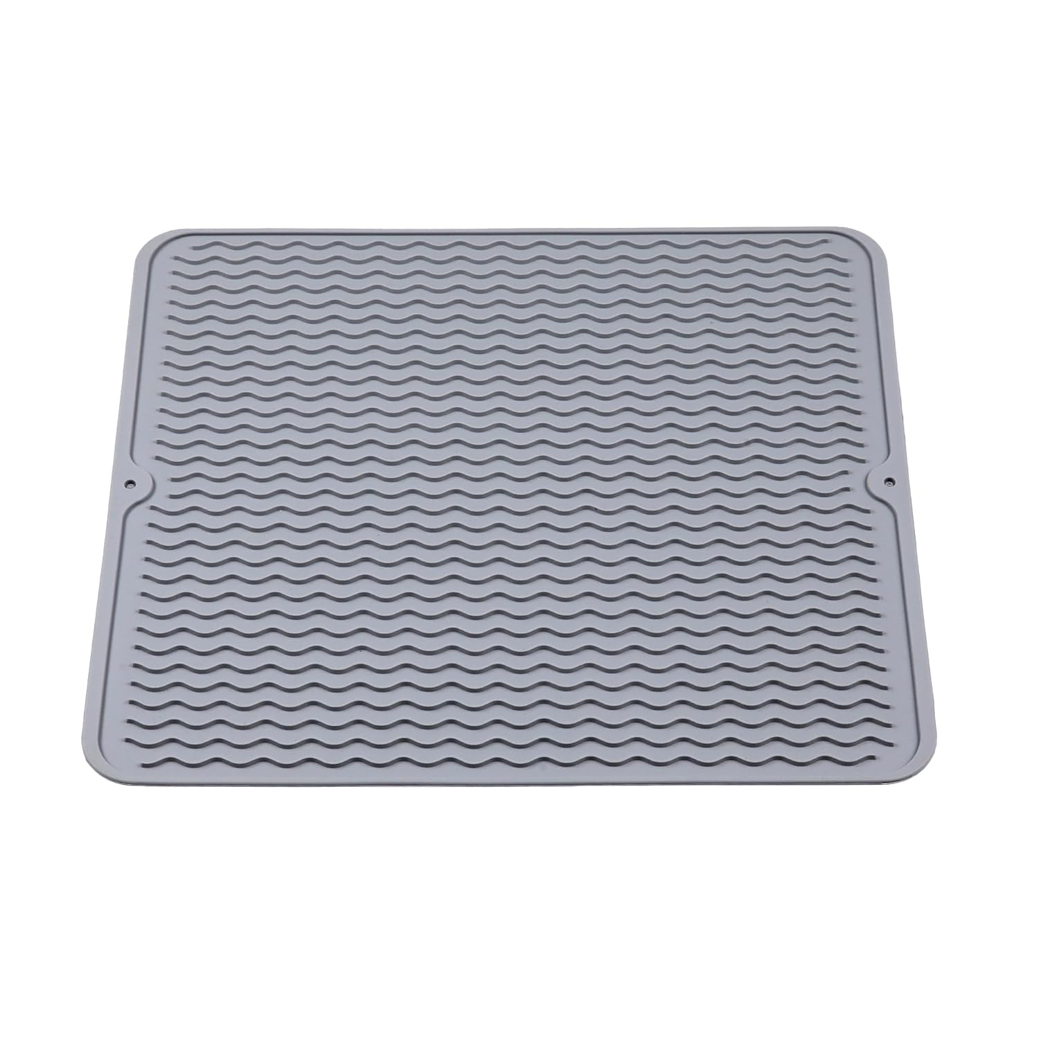 Cutting EDGE Silicone Dish Drying Mat for Kitchen Counter Super Water Absorbent, Non Slip Surface, Heat Resistant, Ideal for kitcehn Utensils & Dish Rack