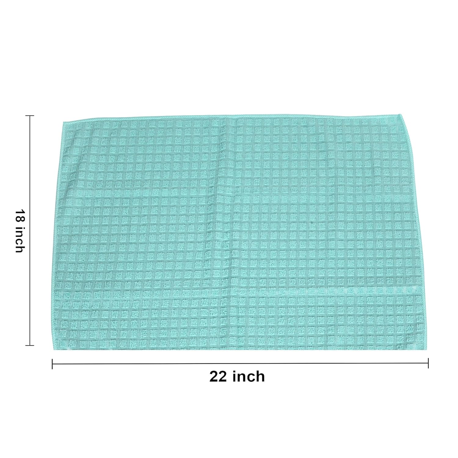 Quick Dry Water Absorbent Pad for Dish, Bowl Plates, Tableware, Light Green