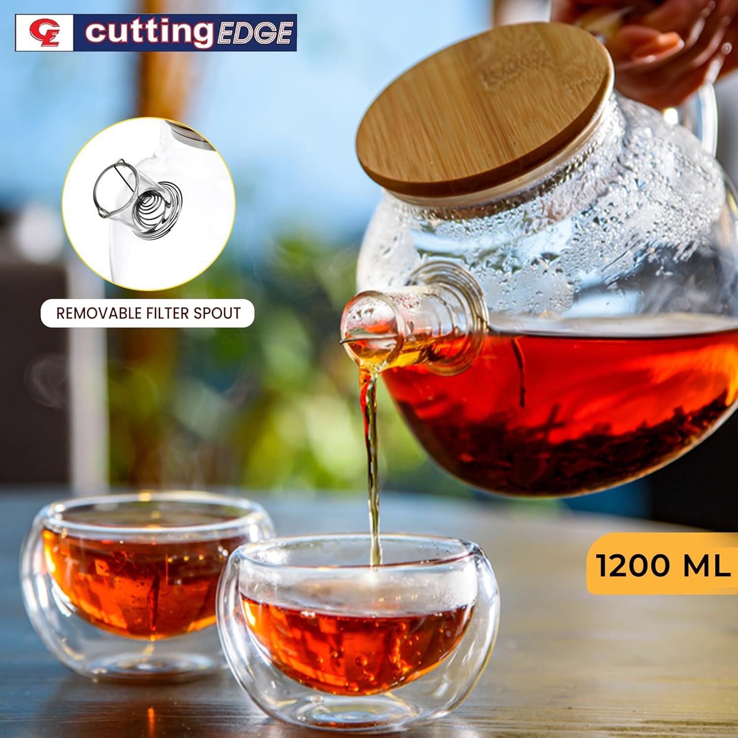 Ideal for Brewing Tea, Coffee & Herbal Infusions
