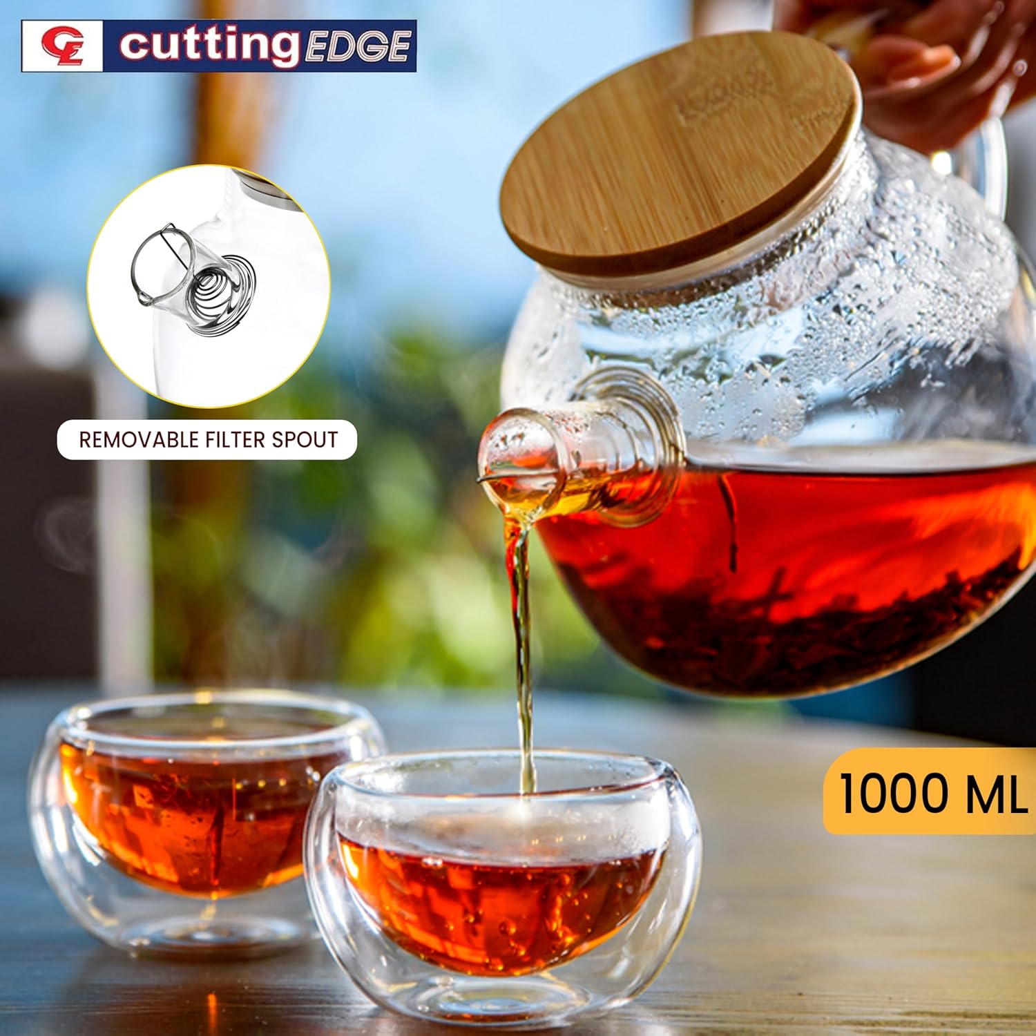 Ideal for Brewing Tea, Coffee & Herbal Infusions