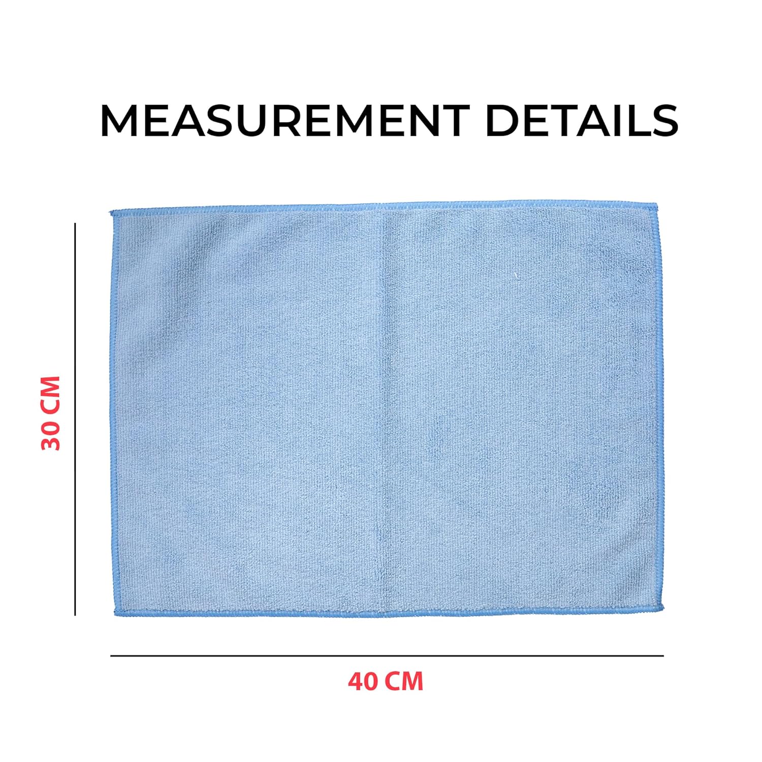 Cutting EDGE Soft Microfiber Cleaning Cloth Thick Lint & Scratch Free Multipurpose Perfect for Home Appliances & Kitchen Cleaning Both Interior and Exterior -Pack of 4 (Multicolor)
