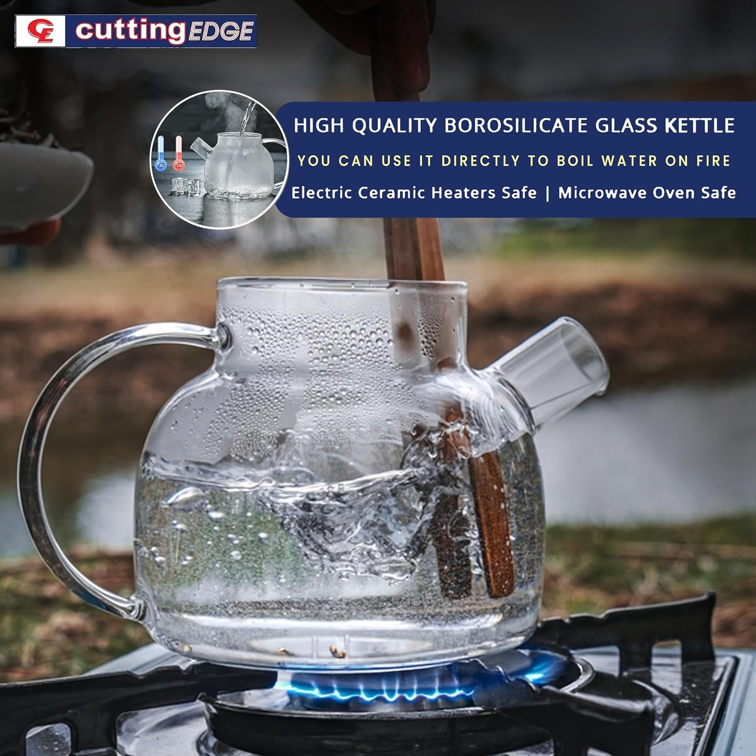 Ideal for Brewing Tea, Coffee & Herbal Infusions