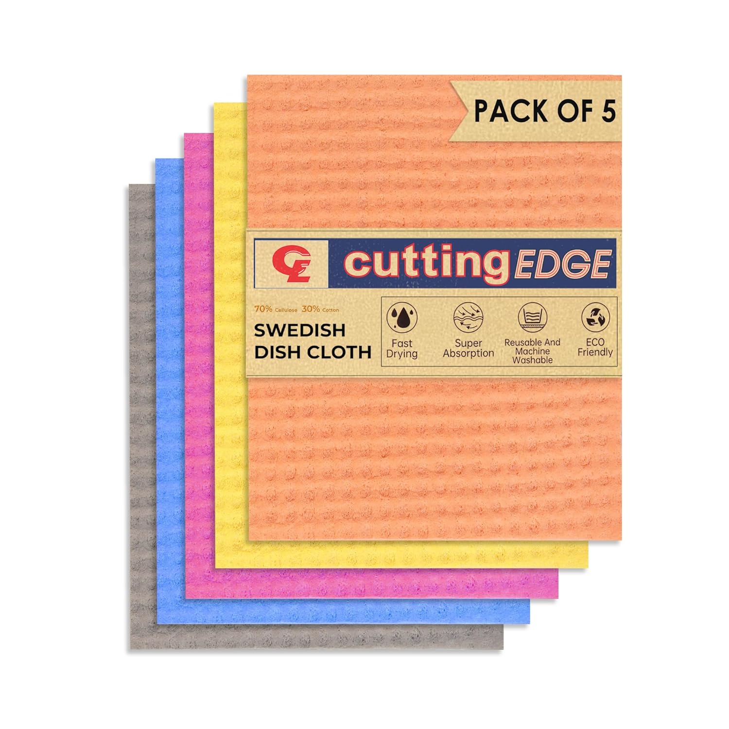 Multi- Color, Biodegradable
