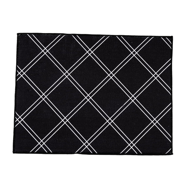 Cutting EDGE Microfiber Dish Drying Mat – Water Absorbent & Reversible for Kitchen Utensils, Counter Top, Sink (50CM X 38CM)