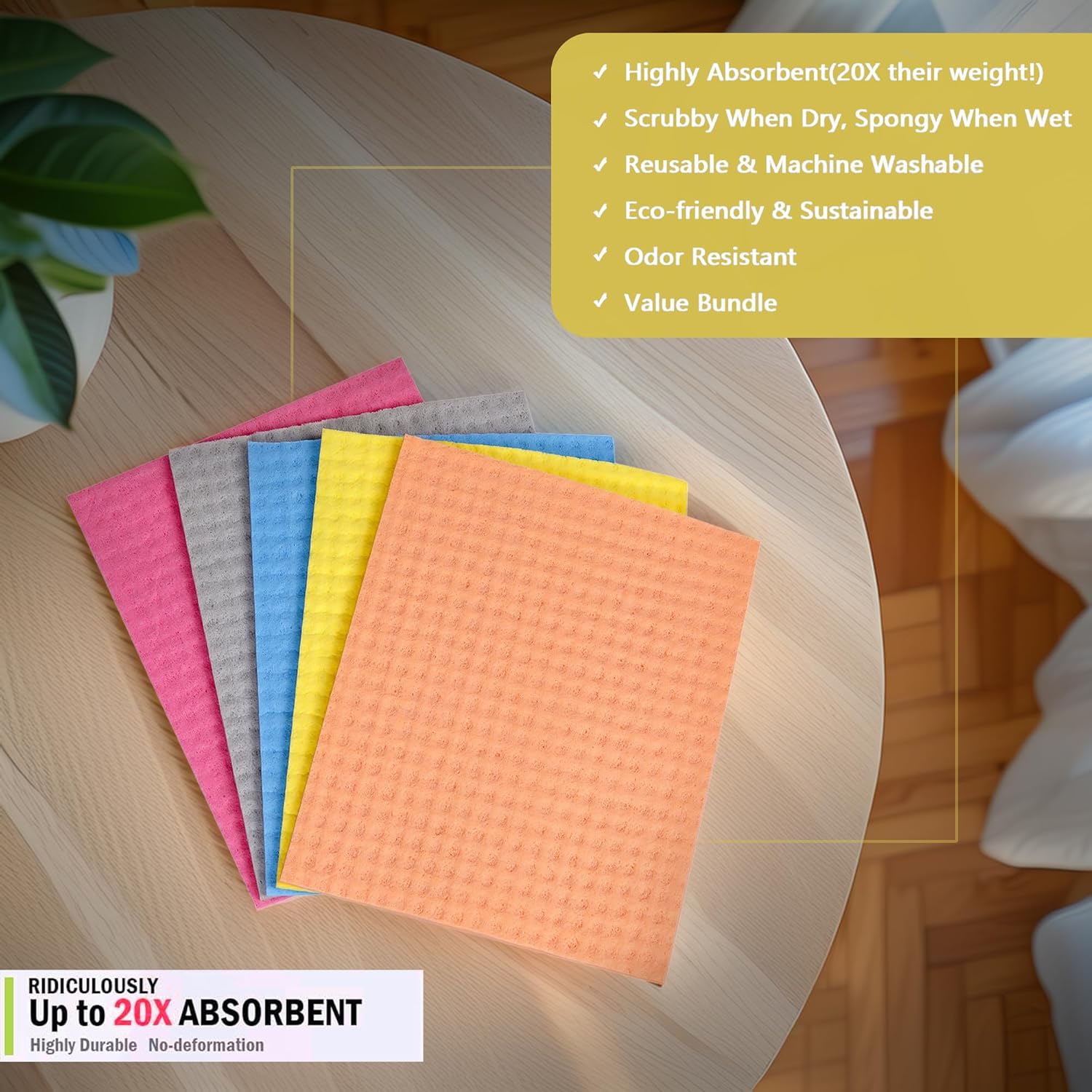 Multi- Color, Biodegradable