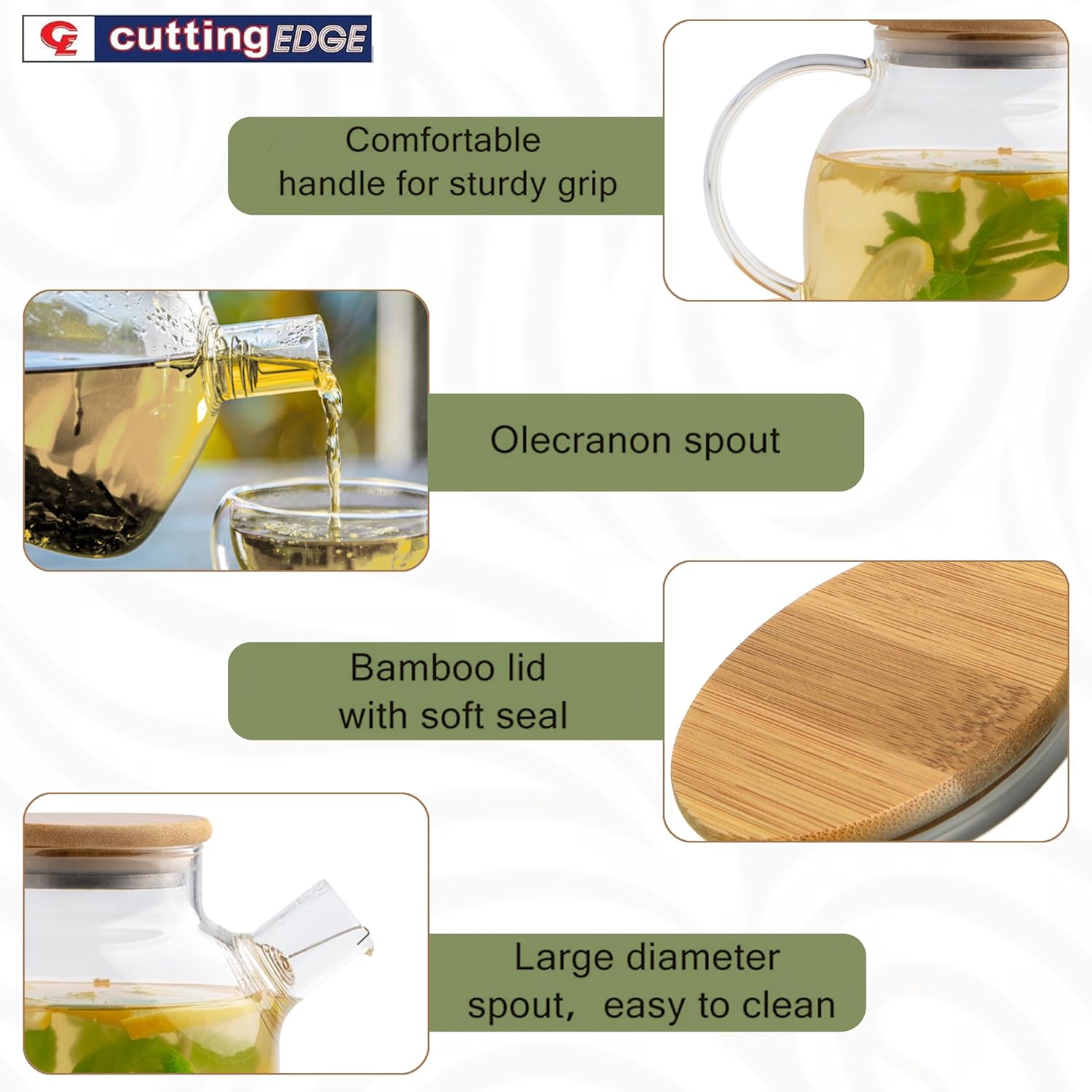 Ideal for Brewing Tea, Coffee & Herbal Infusions
