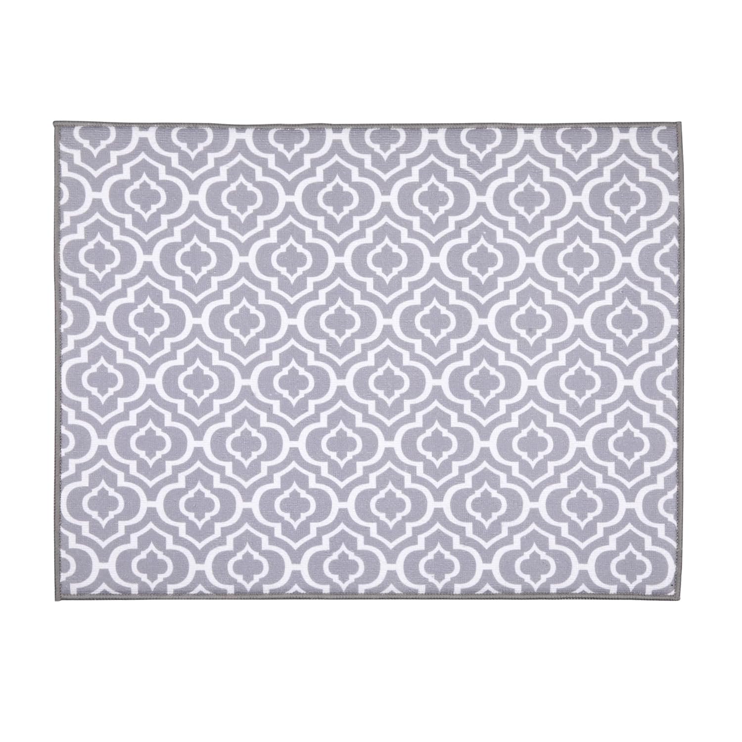 Cutting EDGE Microfiber Dish Drying Mat – Water Absorbent & Reversible for Kitchen Utensils, Counter Top, Sink
