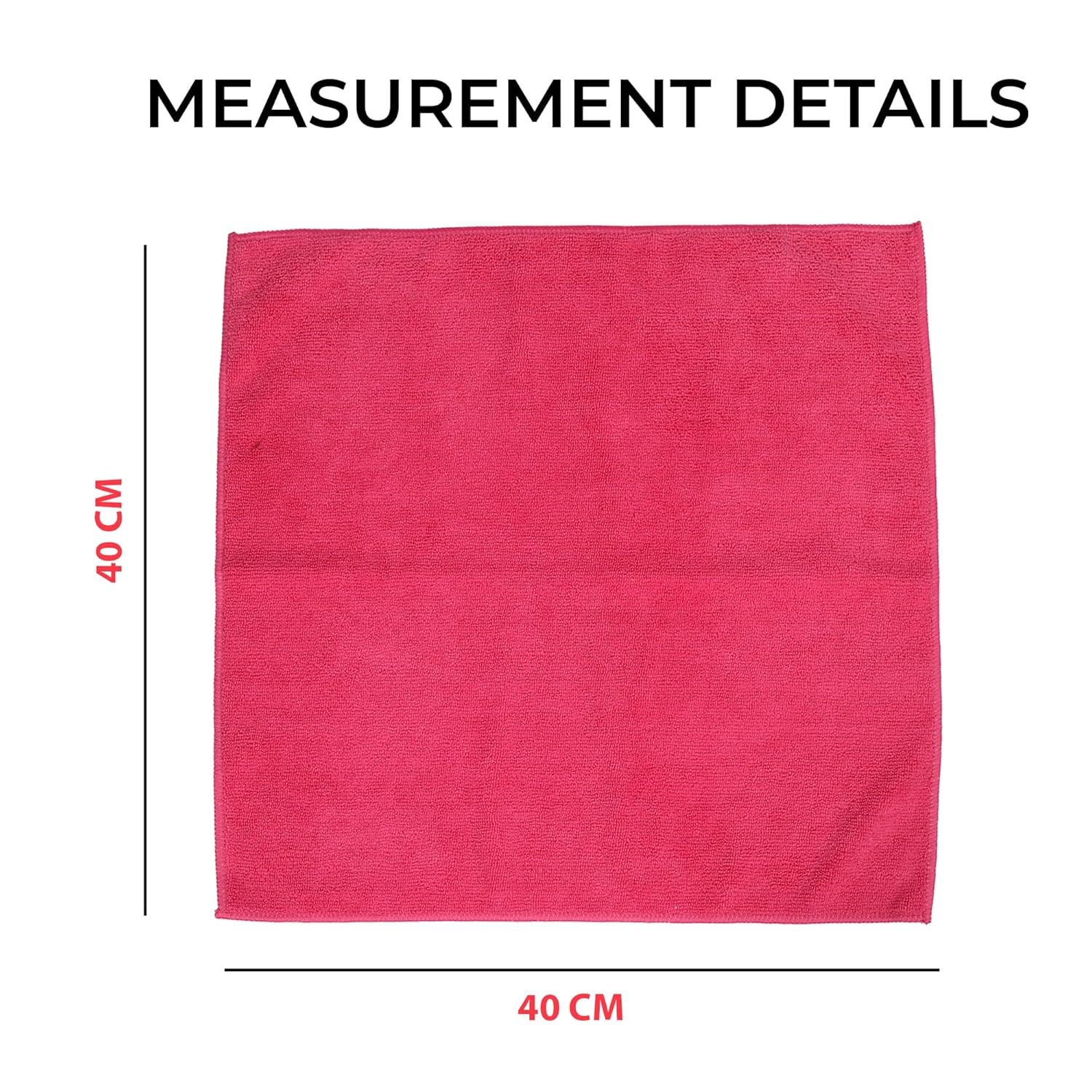 Cutting EDGE Soft Microfiber Cleaning Cloth Thick Lint & Scratch Free Multipurpose Perfect for Home Appliances & Kitchen Cleaning Both Interior and Exterior -Pack of 4 (Multicolor)