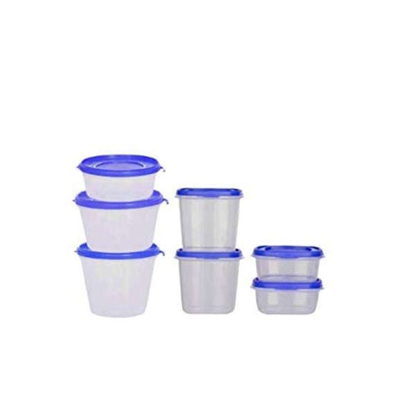 Cutting EDGE Containers Set for Kitchen, Multipurpose Boxes for Storage for Masala Spices Box, Dry Fruits, BPA Free Food Grade Dabba Set