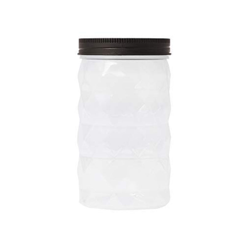 Cutting EDGE Plastic Container- 225ml, 680ml, 1270ml, 12 Pieces, Transparent