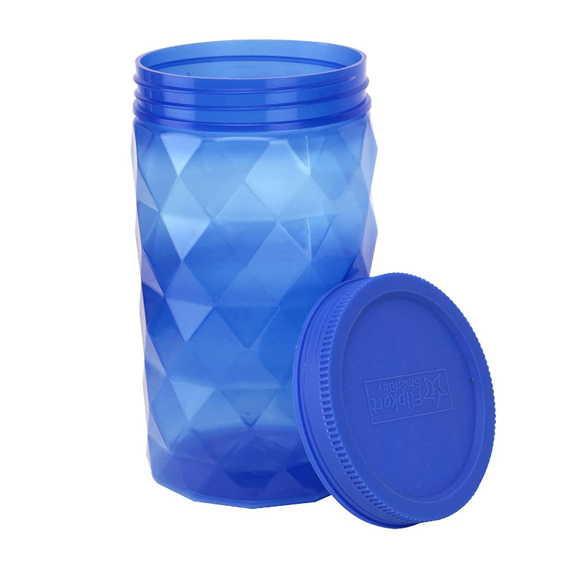 Cutting EDGE Plastic Container- 225ml, 680ml, 1270ml, 12 Pieces, Transparent