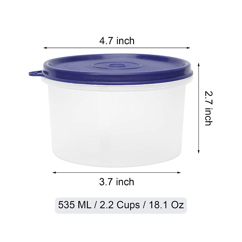 Cutting EDGE Food Saver Airtight Container, Eco-Plastic Tiffin Lunch Box for Office, Men, Women & Kids School, Leakproof Kitchen Food Left Over Multi Purpose Box for Fridge or Vegetable Storage